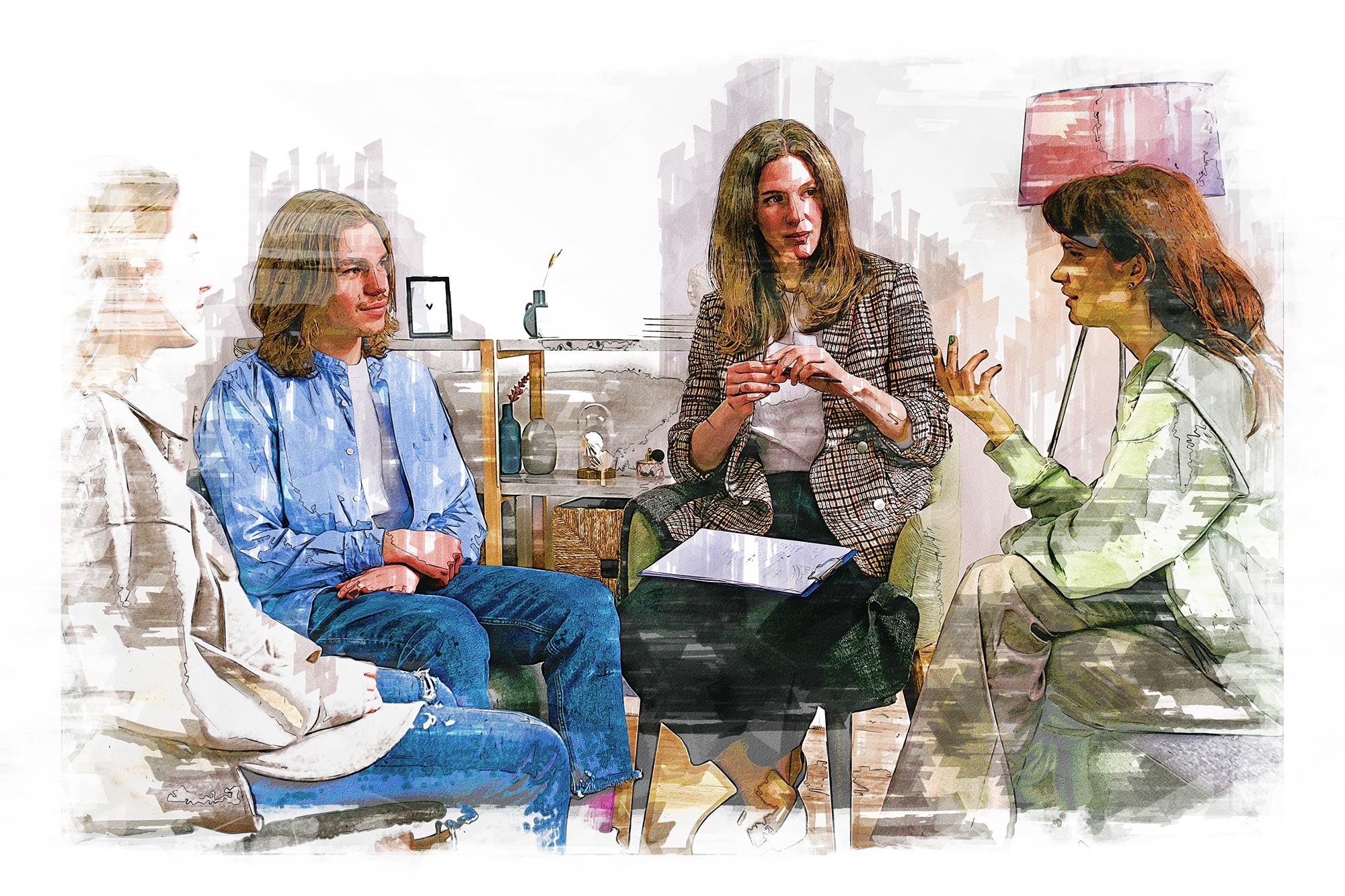 Beratungsgespräch im ibs Bremen